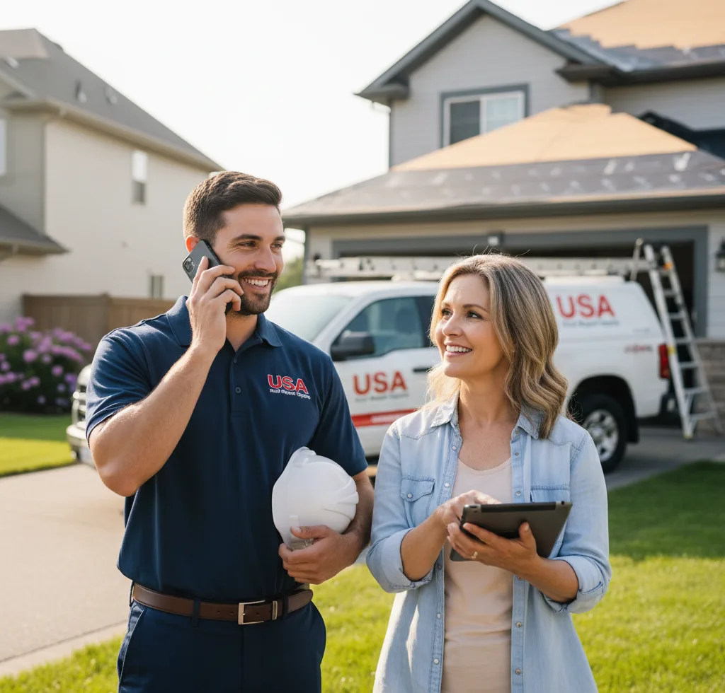 USA Roof Repair Experts customer support in East Rockaway